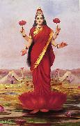 Goddess Lakshmi Raja Ravi Varma